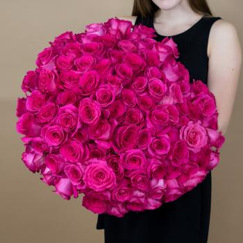 Букеты из розовых роз 40 см (Эквадор) артикул букета  94308
