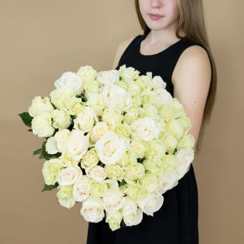 Букет из белых роз 101 шт 40 см (Эквадор) articul: 96570